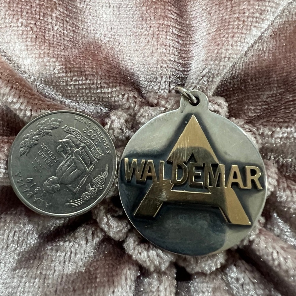 Waldemar Silver and Gold Pendant